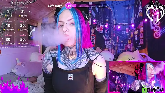 Snapshot of NekoCyber chatting on 9, 11, 2025 NekoCyber online show from 9, 11, 2025