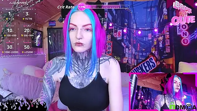 Snapshot of NekoCyber chatting on 3, 12, 2025 NekoCyber online show from 3, 12, 2025