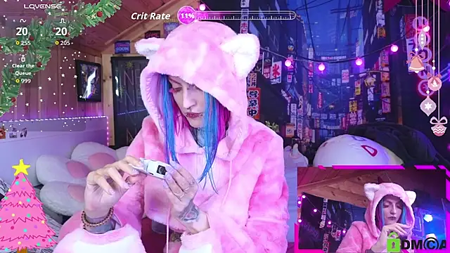 Snapshot of NekoCyber chatting on 7, 1, 2026 NekoCyber online show from 7, 1, 2026