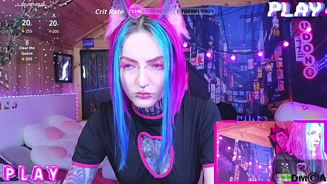 Snapshot of NekoCyber chatting on 1, 2, 2026 NekoCyber online show from 1, 2, 2026