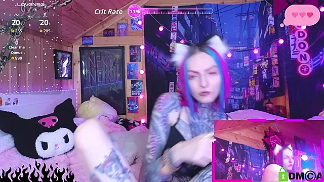 Snapshot of NekoCyber chatting on 22, 2, 2026 NekoCyber online show from 22, 2, 2026