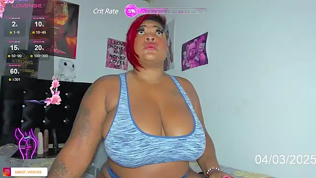 Snapshot of SWEETVICKY_XX chatting on 4, 3, 2025 SWEETVICKY XX online show from 4, 3, 2025