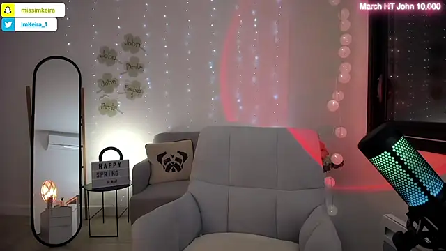 ImKeira online show from 12, 3, 2026