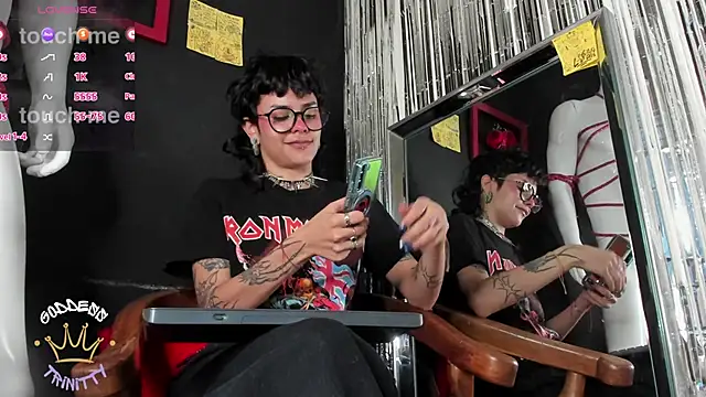 Snapshot of trinitty chatting on 7, 10, 2025 trinitty online show from 7, 10, 2025