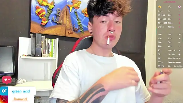 Green acid01 online show from 28, 4, 2026