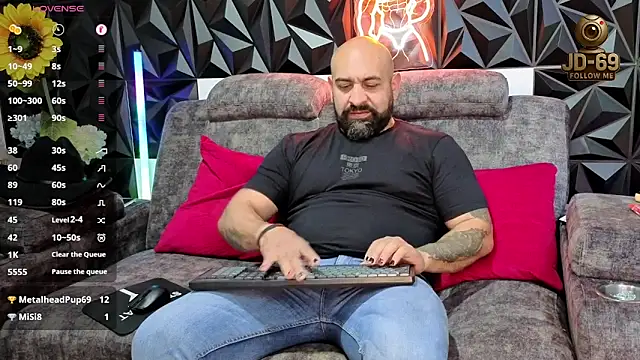 Snapshot of JD-69 chatting on 16, 10, 2025 JD-69 online show from 16, 10, 2025