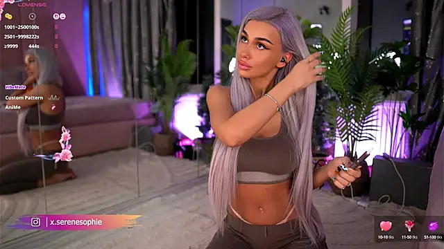 Serene Sophiex online show from 21, 3, 2025