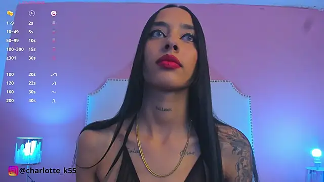 charlotte kisss online show from 3, 1, 2025