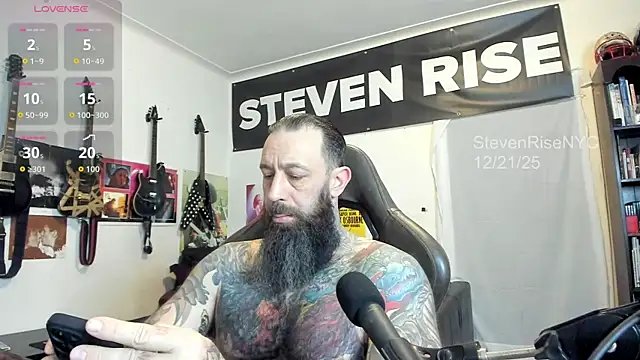 StevenRiseNYC online show from 21, 12, 2025