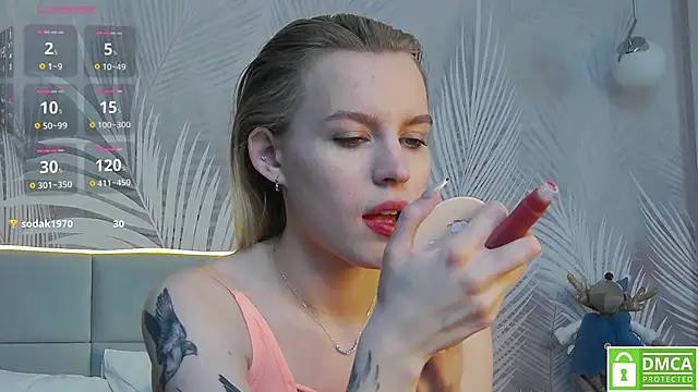 Snapshot of AmaliaBell chatting on 2, 1, 2025 AmaliaBell online show from 2, 1, 2025