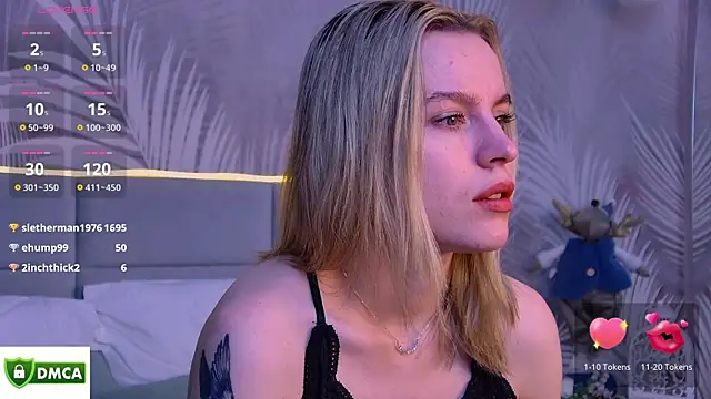 Snapshot of AmaliaBell chatting on 6, 1, 2025 AmaliaBell online show from 6, 1, 2025