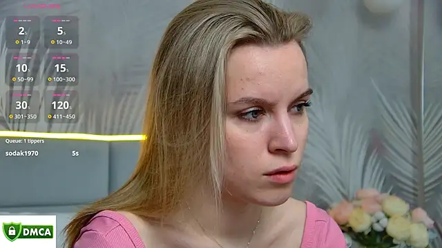 Snapshot of AmaliaBell chatting on 23, 1, 2025 AmaliaBell online show from 23, 1, 2025